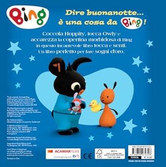 Buonanotte, Bing! Un libro tocca e senti per la nanna! Ediz. a colori - copertina
