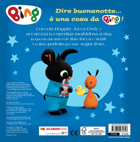 Buonanotte, Bing! Un libro tocca e senti per la nanna! Ediz. a colori - 5