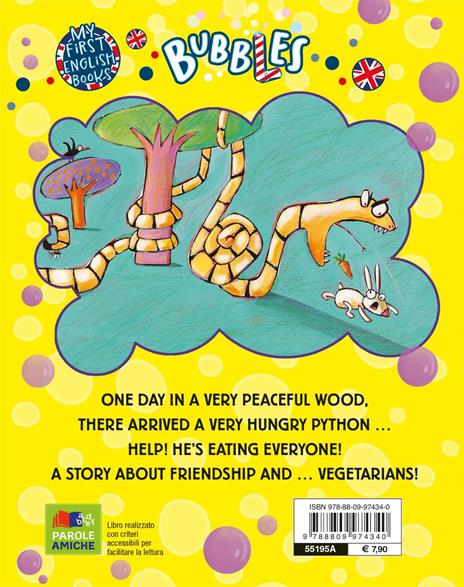 Pop them in python! Ediz. a colori. Con audiolibro - Claudia Palombi - 2