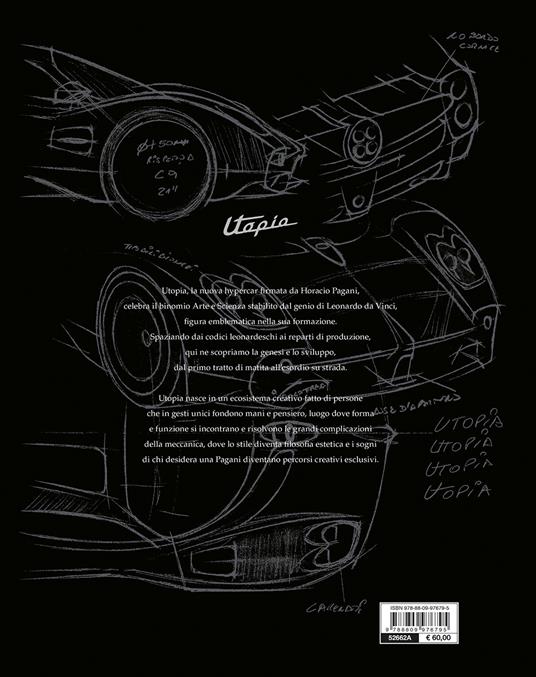 Utopia. Le forme dell'aria. Da Leonardo Da Vinci a Pagani Utopia. Ediz. a colori - Pietro C. Marani,Robert Puyal - 4