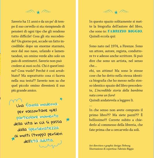 L'incredibile storia dell'omino nel naso - Fabrizio Biggio - 2