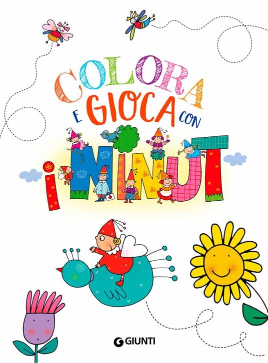 Colora e gioca con i Ninut. Ediz. a colori - Maria Loretta Giraldo - 2