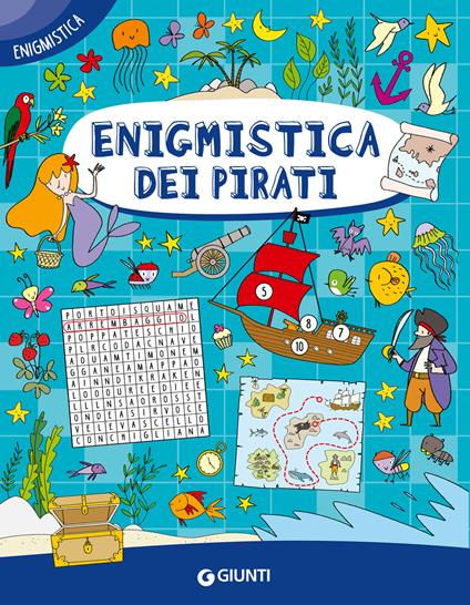 Enigmistica dei pirati. Ediz. a colori - copertina
