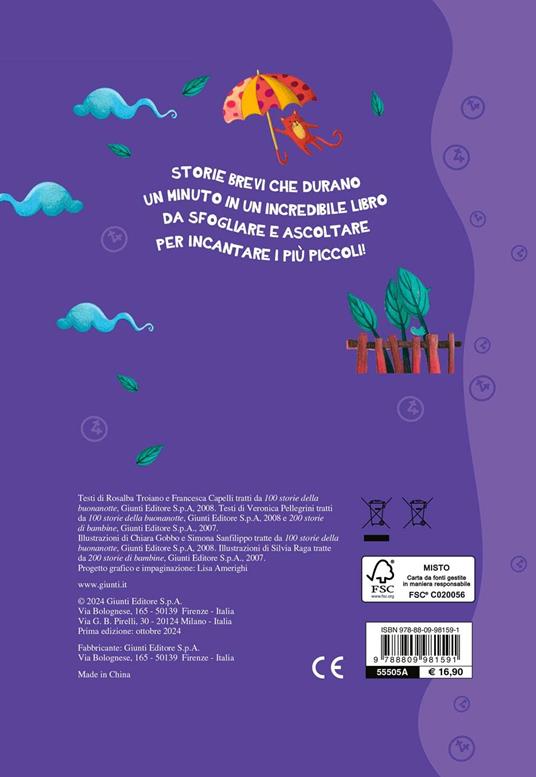 Storie da 1 minuto. I libri parlanti. Ediz. a colori - Francesca Carabelli,Rosalba Troiano,Veronica Pellegrini - 7