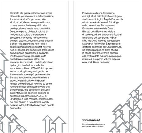 Grinta. Il potere della passione e della perseveranza - Angela Duckworth - 4