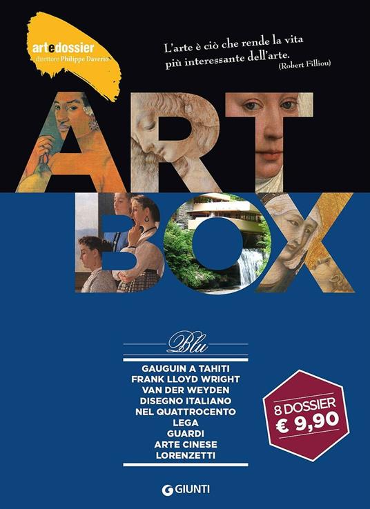 Dossier d'art. Box blu: Gauguin a Tahiti-Frank Lloyd Wright-Van der Weyden-Disegno italiano nel Quattrocento-Lega-Guardi-Arte cinese-I Lorenzetti. Ediz. illustrata - 3