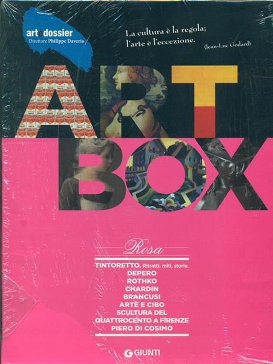 Dossier d'art. Box rosa: Tintoretto. Ritratti, miti, storie-Depero-Rothko-Chardin-Brancusi-Arte e cibo-Scultura del Quattrocento a Firenze-Piero di Cosimo. Ediz. illustrata - 5