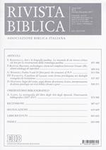 Rivista biblica (2017). Vol. 4