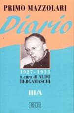 Diario (1927-1933). Vol. 3/A