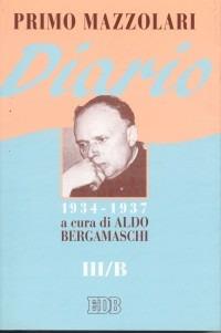 Diario (1934-1937). Vol. 3/B - Primo Mazzolari - copertina