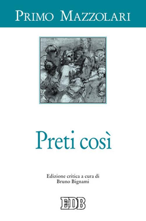 Preti così - Primo Mazzolari - copertina