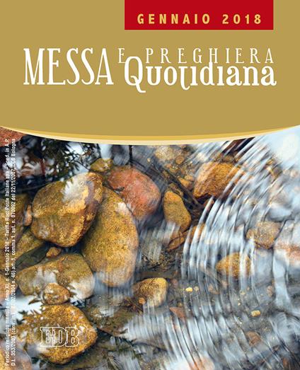 Messa e preghiera quotidiana (2018). Vol. 1: Gennaio - copertina