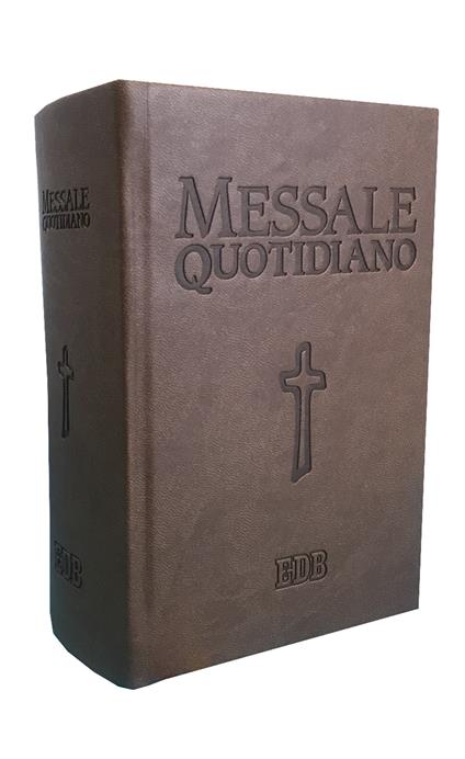 Messale quotidiano. Festivo e feriale. Letture bibliche dal Nuovo Lezionario CEI. Nuova ediz. - copertina