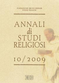 Annali di studi religiosi (2009). Vol. 10 - copertina