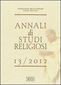 Annali di studi religiosi (2013). Vol. 13 - copertina