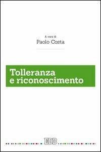 Tolleranza e riconoscimento - copertina