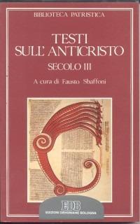 Testi sull'anticristo. Secolo III - copertina