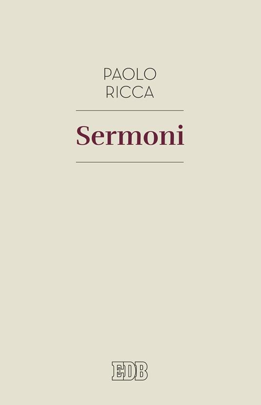 Sermoni - Paolo Ricca - copertina