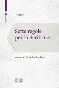 Sette regole per la scrittura - Ticonio - copertina