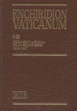 Enchiridion Vaticanum. Vol. 10: Documenti ufficiali della Santa Sede (1986-1987).