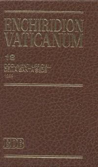 Enchiridion Vaticanum. Vol. 18: Documenti ufficiali della Santa Sede (1999). - copertina