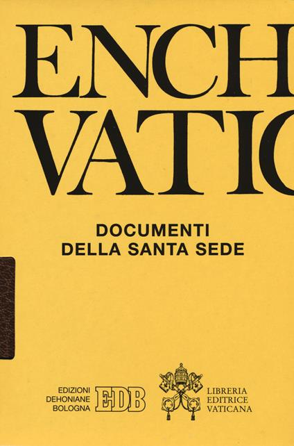 Enchiridion Vaticanum. Vol. 32: Documenti della Santa Sede (2016). - copertina