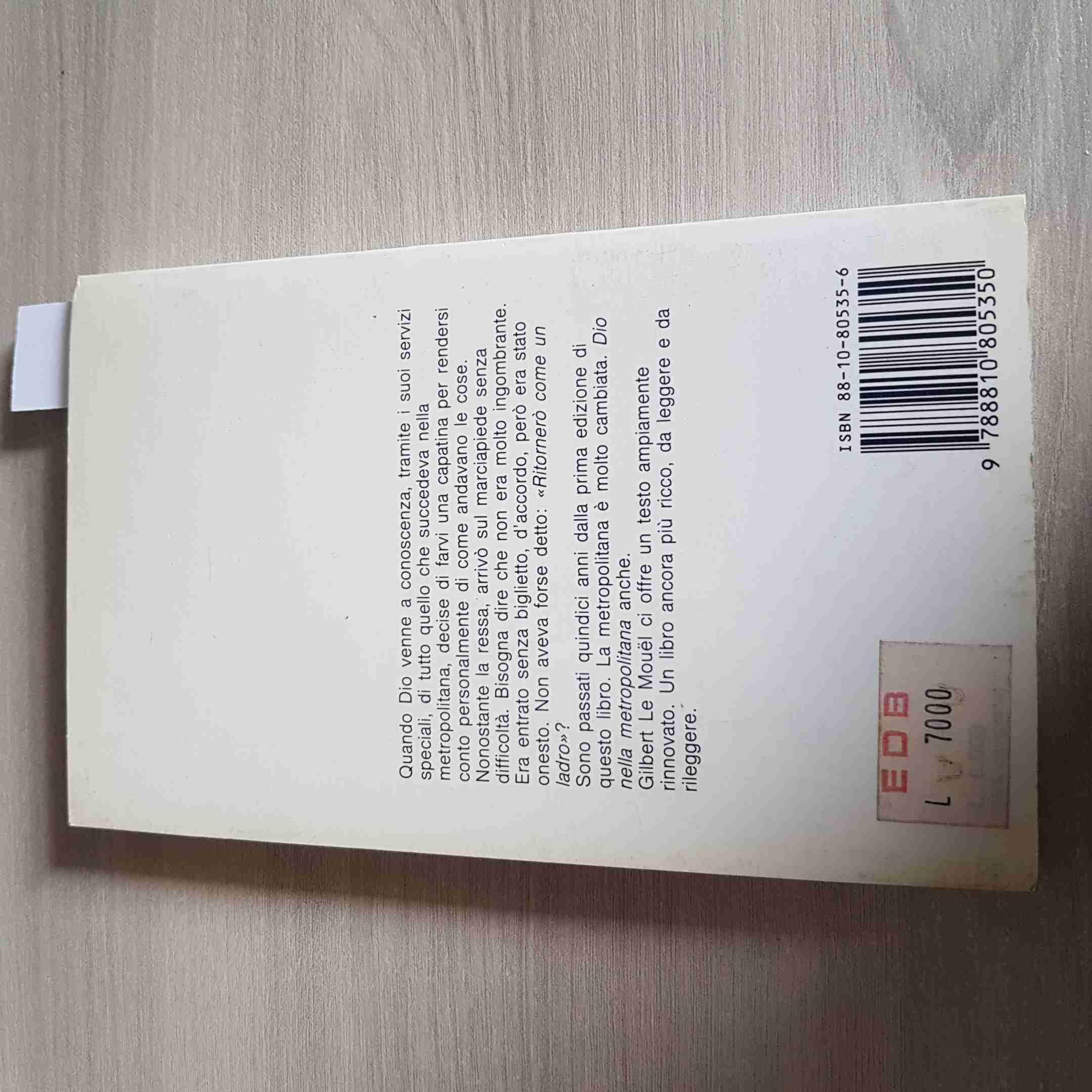 Dio nella metropolitana