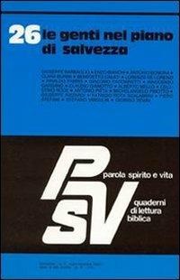 Le genti nel piano di salvezza - copertina