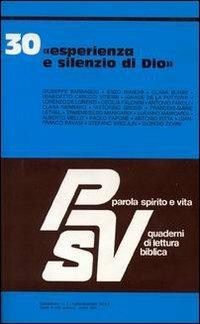 Esperienza e silenzio di Dio - copertina