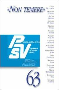 Non temere - copertina