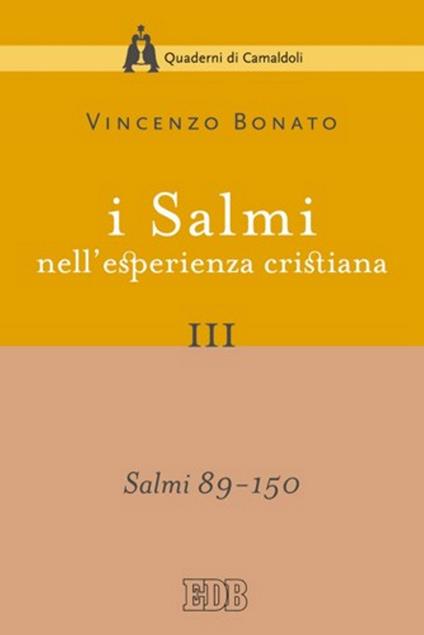 I Salmi nell'esperienza cristiana. Vol. 3 - Vincenzo Bonato - ebook