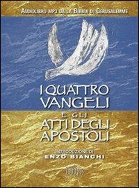 I quattro Vangeli e gli Atti degli apostoli. Audiolibro. CD Audio formato MP3 - copertina