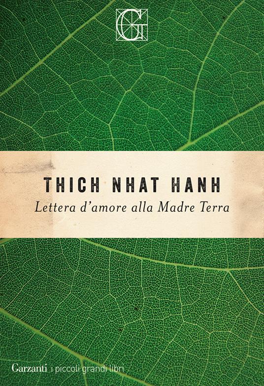 Lettera d'amore alla madre Terra - Thich Nhat Hanh - copertina