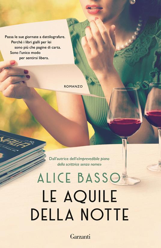 Le aquile della notte - Alice Basso - copertina