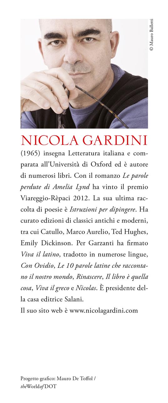 Consigli a un giovane poeta - Nicola Gardini - 3
