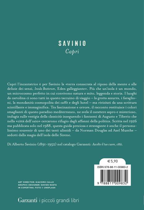 Capri - Alberto Savinio - 2