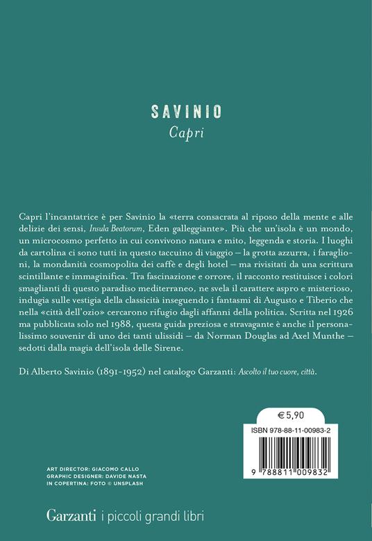 Capri - Alberto Savinio - 2