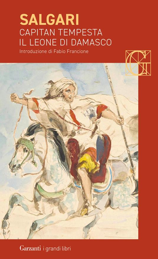 Capitan Tempesta-Il leone di Damasco - Emilio Salgari - copertina