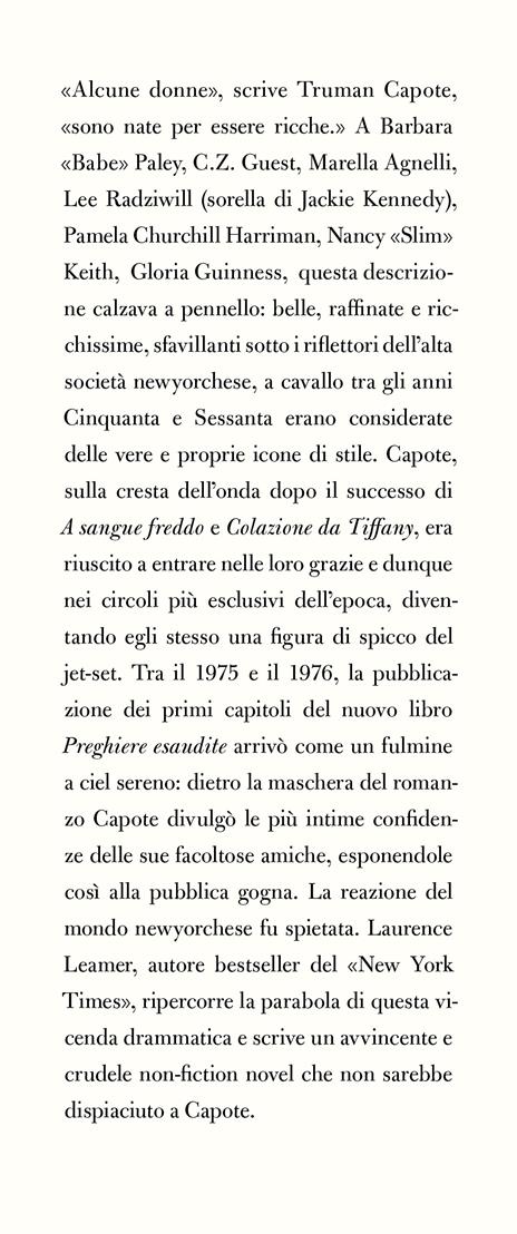 Capote's women. Ediz. italiana - Laurence Leamer - 2
