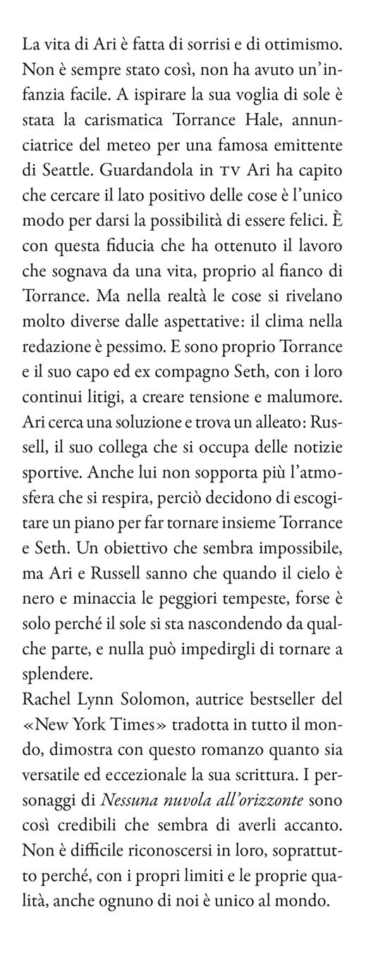 Nessuna nuvola all'orizzonte - Rachel Lynn Solomon - 2