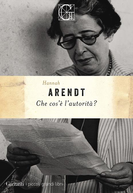 Che cos'è l'autorità? - Hannah Arendt - copertina