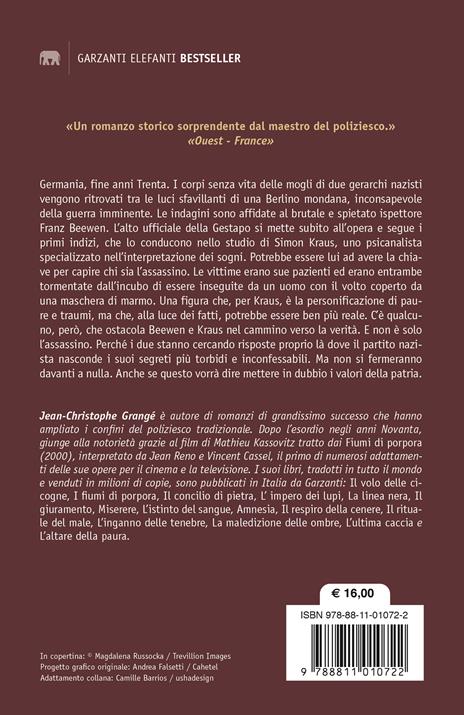 La maschera di marmo - Jean-Christophe Grangé - 2