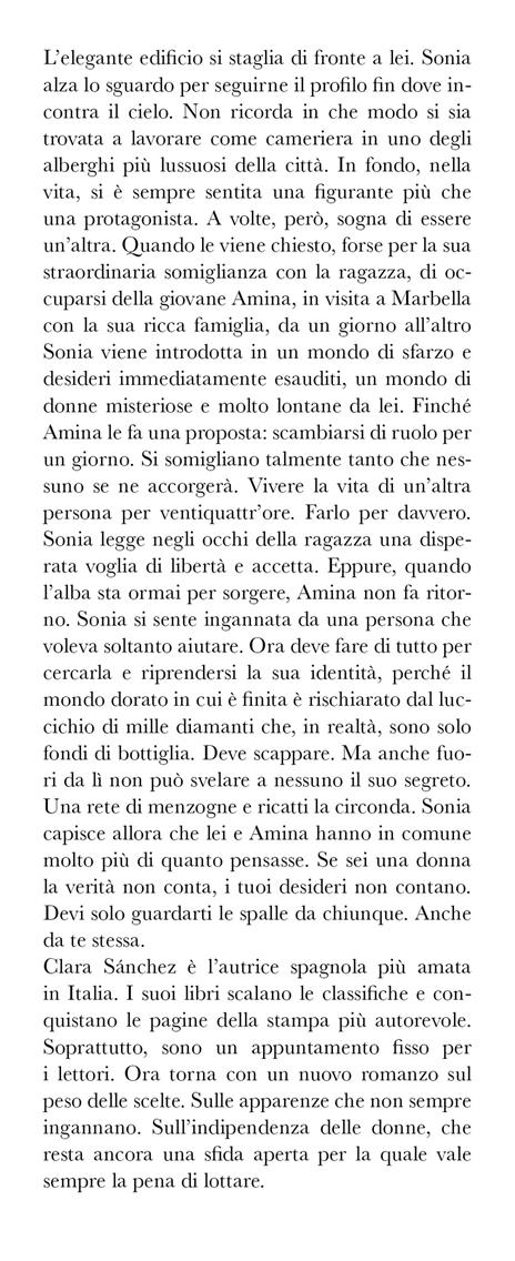 Cambieremo prima dell'alba - Clara Sánchez - 2