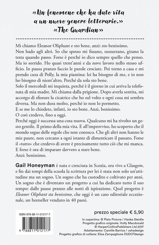 Eleanor Oliphant sta benissimo - Gail Honeyman - 2