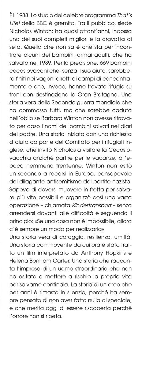 One life. La vera storia di come Nicholas Winton ha salvato centinaia di bambini - Barbara Winton - 2