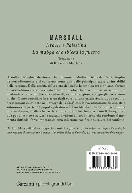 Israele e Palestina. La mappa che spiega la guerra - Tim Marshall - 2