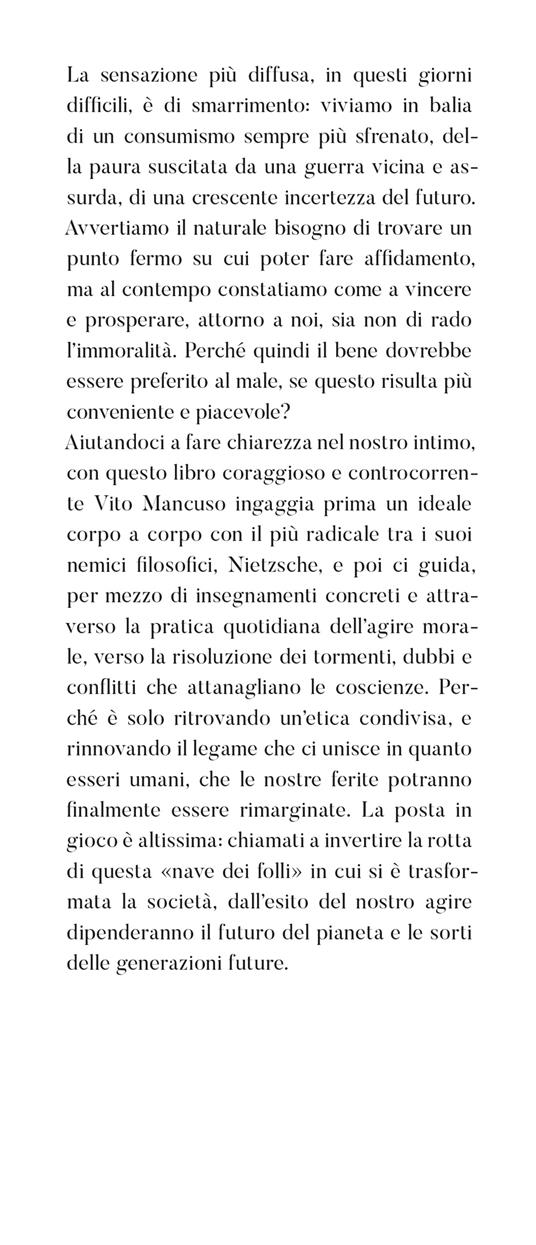Etica per giorni difficili - Vito Mancuso - 2