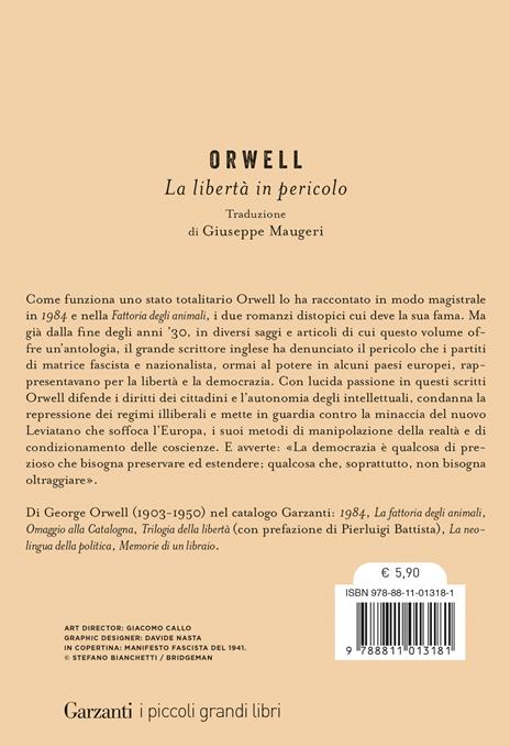 La libertà in pericolo - George Orwell - 2