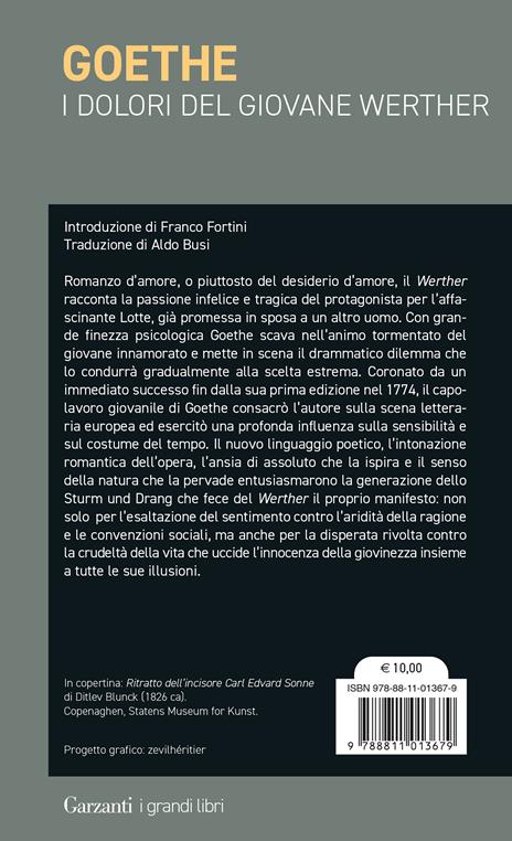 I dolori del giovane Werther - Johann Wolfgang Goethe - 2