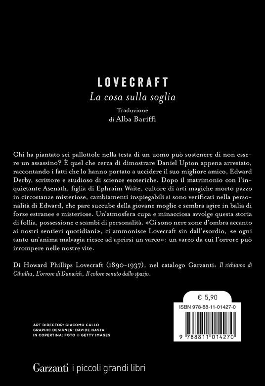 La cosa sulla soglia - Howard P. Lovecraft - 2